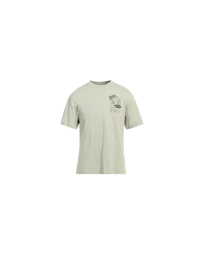 Edwin Jeans TOPS - T-shirtsauf YOOX.COM Salbeigrün