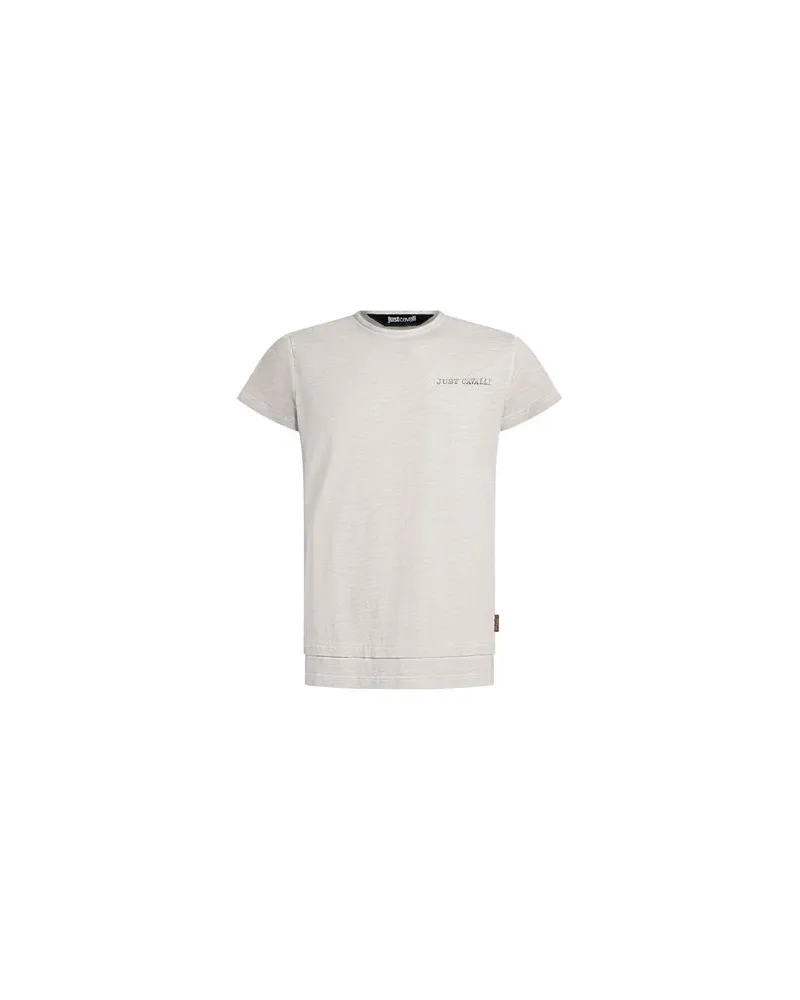 Just Cavalli TOPS - T-shirtsauf YOOX.COM Hellgrau