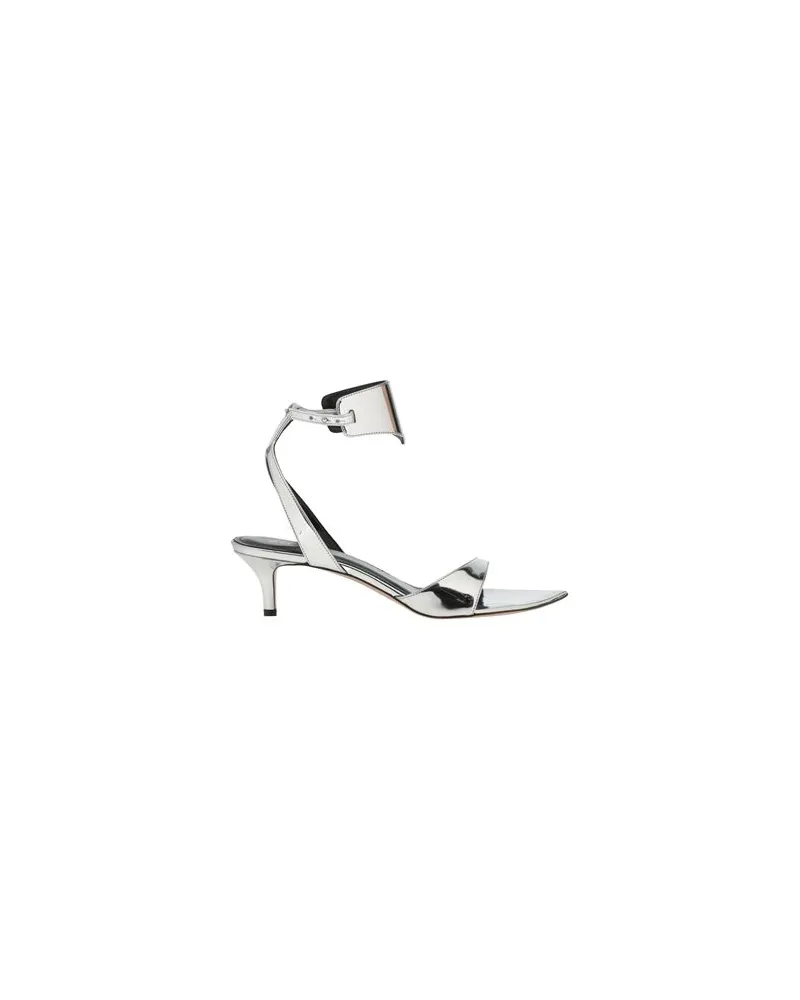 Isabel Marant SCHUHE - Sandalenauf YOOX.COM Silber