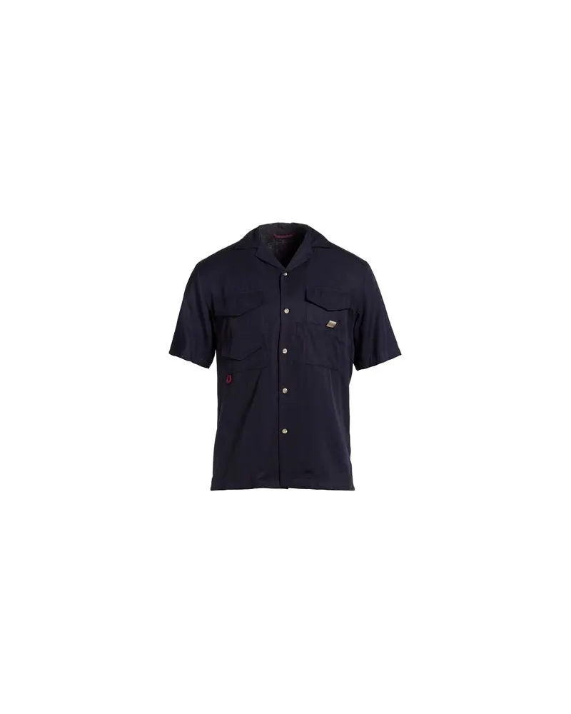 Portuguese Flannel TOPS - Hemdenauf YOOX.COM Nachtblau