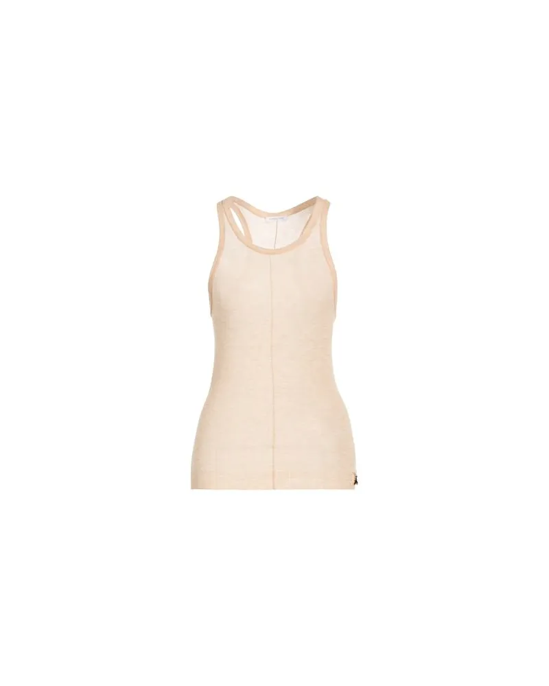 Patrizia Pepe TOPS - Tank Topsauf YOOX.COM Beige