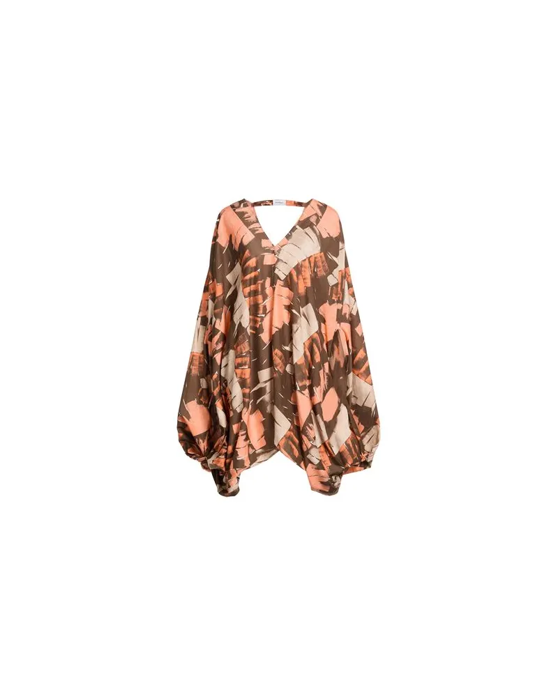 Ferragamo KLEIDER - Mini-Kleiderauf YOOX.COM Lachs