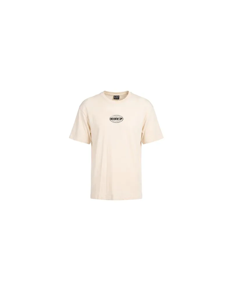 EA7 TOPS - T-shirtsauf YOOX.COM Beige