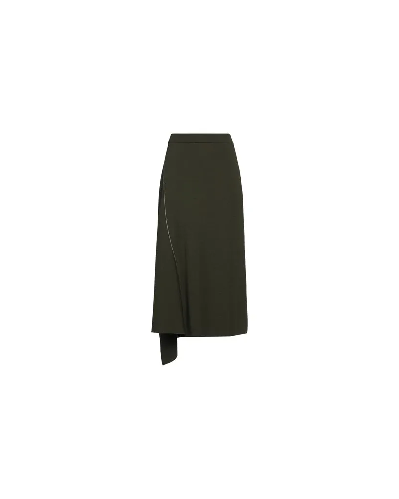 AZ FACTORY HOSEN & RÖCKE - Midi-Röckeauf YOOX.COM Militärgrün
