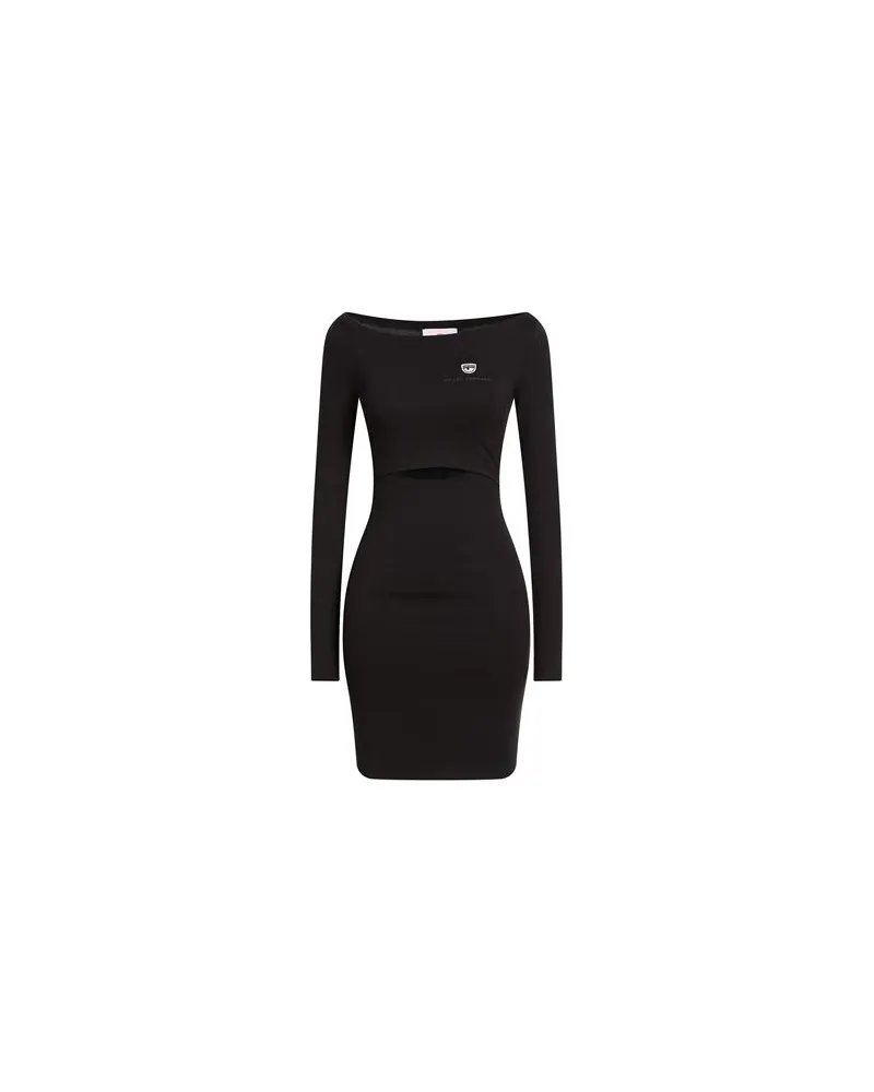 Chiara Ferragni KLEIDER - Mini-Kleiderauf YOOX.COM Schwarz