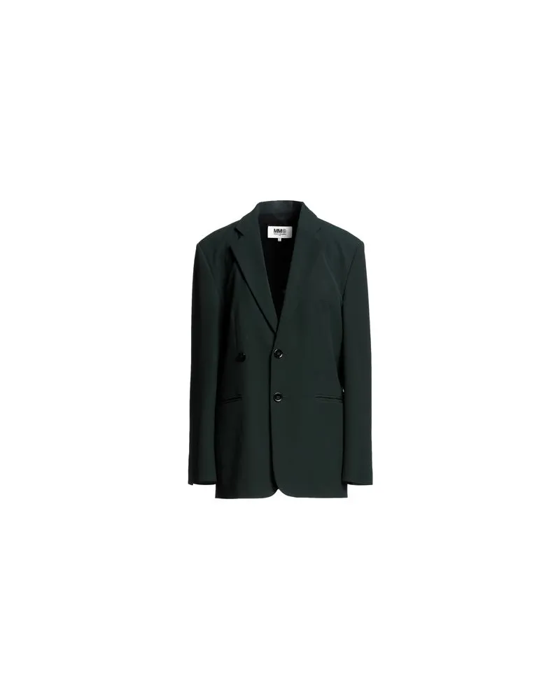 Maison Margiela ANZÜGE und CO-ORDS - Blazersauf YOOX.COM Dunkelgrün