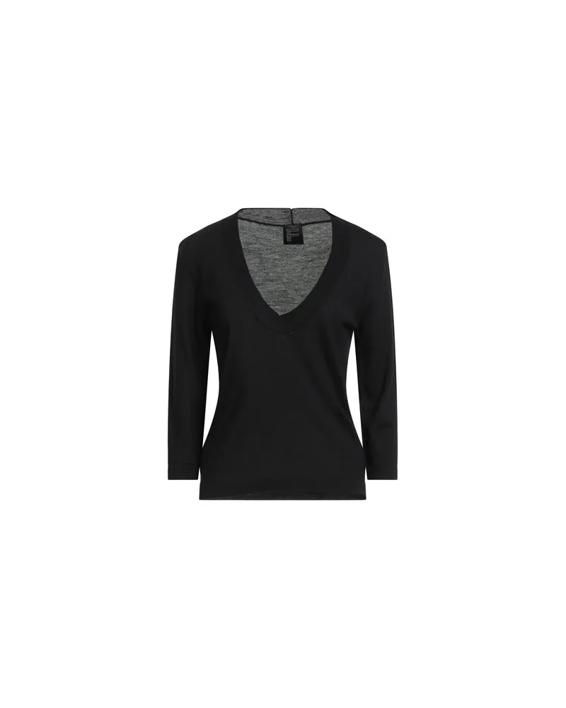 FISICO-Cristina Ferrari STRICKWAREN - Pulloverauf YOOX.COM Schwarz