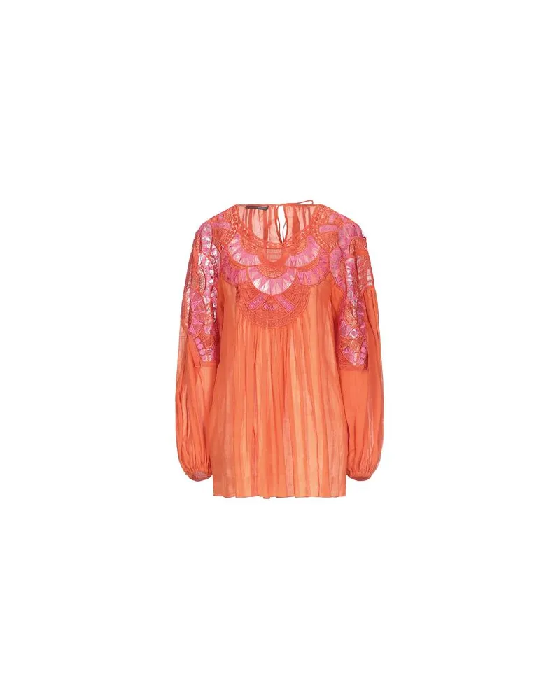 Alberta Ferretti TOPS - Topsauf YOOX.COM Orange