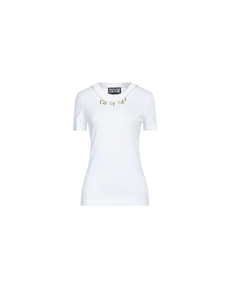Versace Jeans TOPS - T-shirtsauf YOOX.COM Weiß