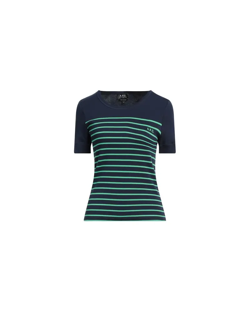 A.P.C. TOPS - T-shirtsauf YOOX.COM Marineblau