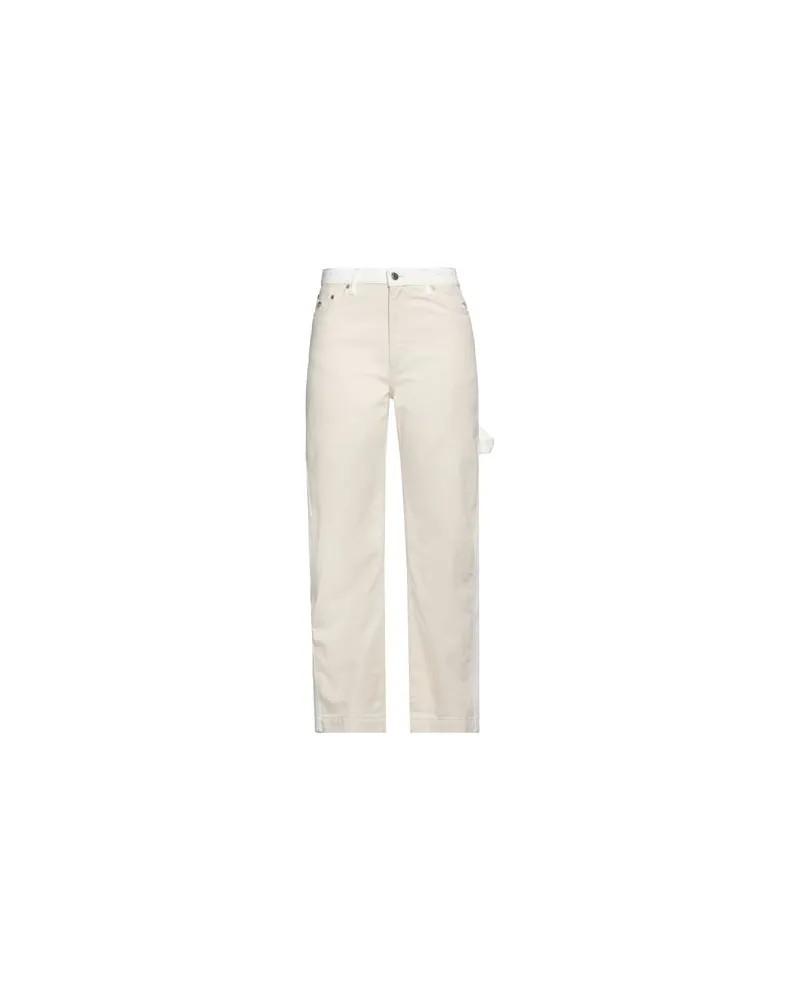 Stella McCartney HOSEN & RÖCKE - Jeanshosenauf YOOX.COM Elfenbein