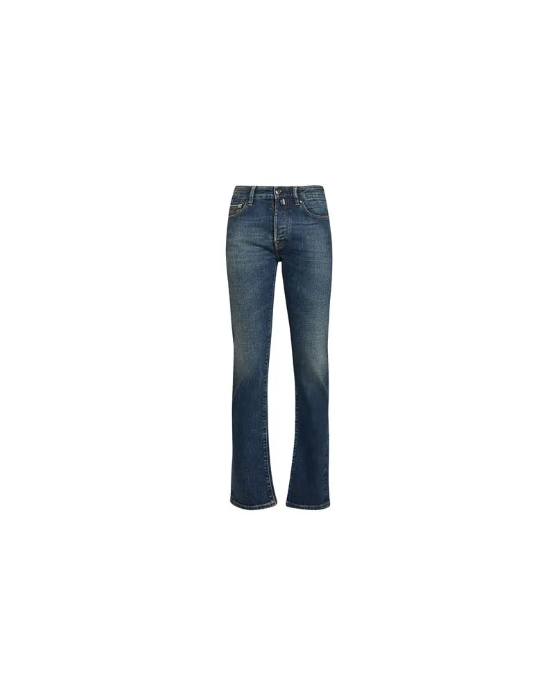 MOORER HOSEN & RÖCKE - Jeanshosenauf YOOX.COM Blau