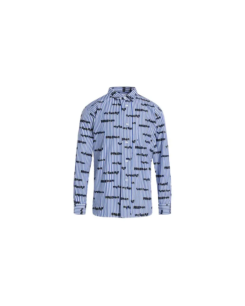 Comme des Garçons TOPS - Hemdenauf YOOX.COM Blau