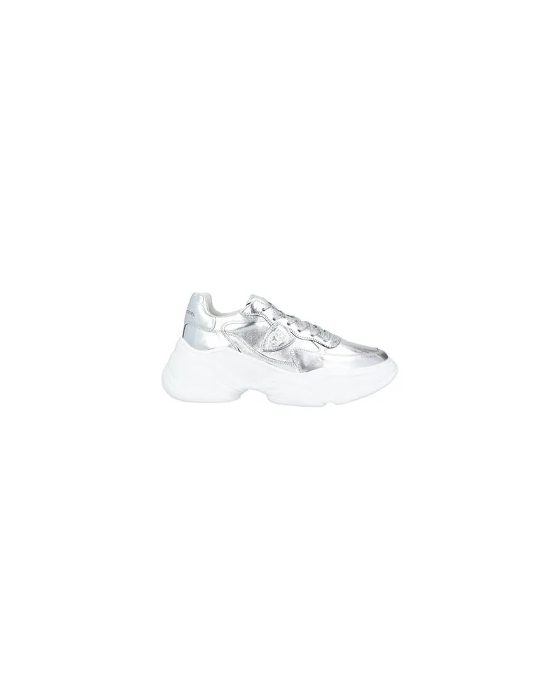Philippe Model SCHUHE - Sneakersauf YOOX.COM Silber