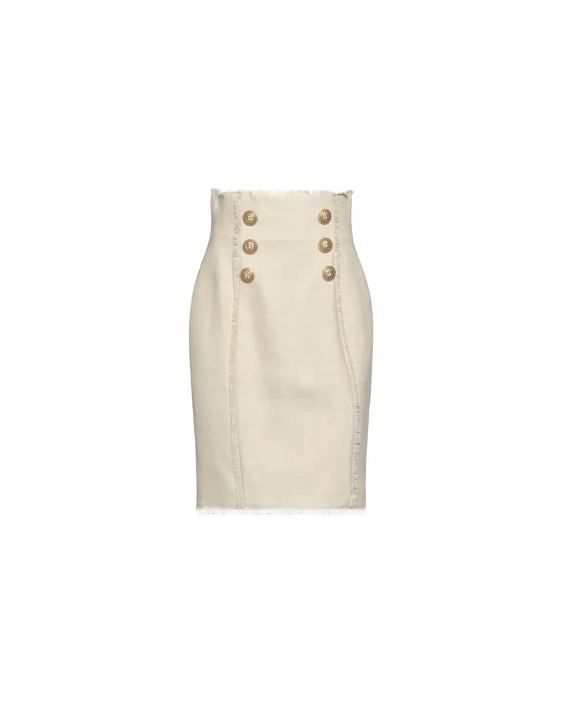 Balmain HOSEN & RÖCKE - Midi-Röckeauf YOOX.COM Beige