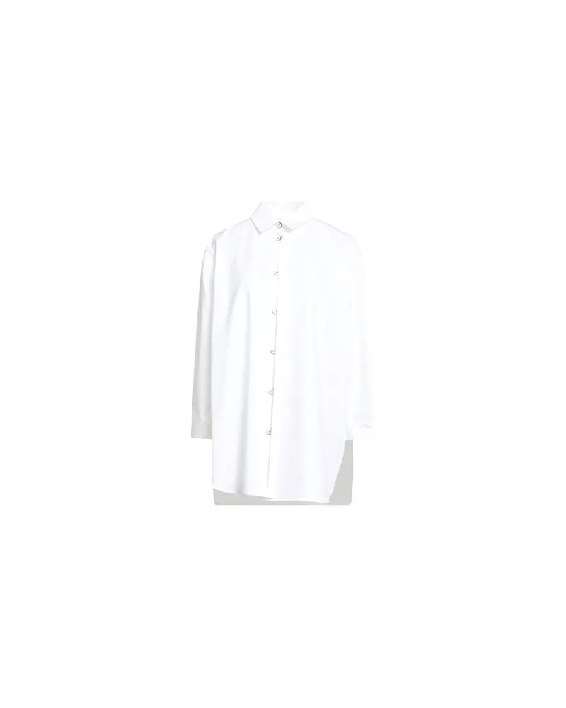 Jil Sander TOPS - Hemdenauf YOOX.COM Weiß