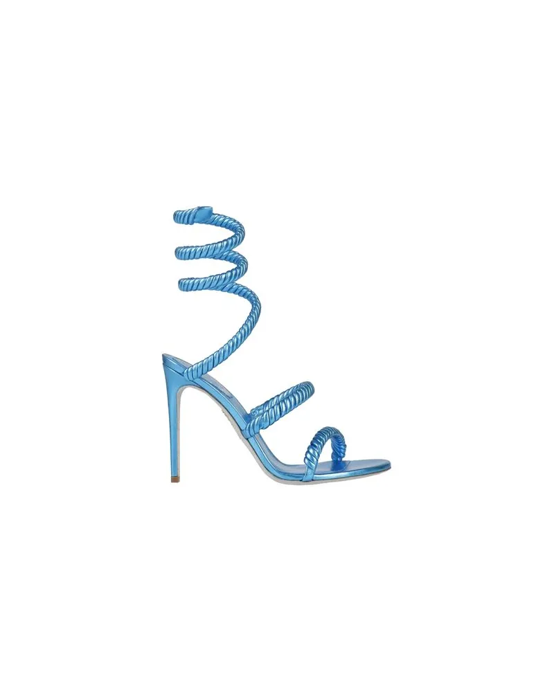 René Caovilla SCHUHE - Sandalenauf YOOX.COM Azurblau