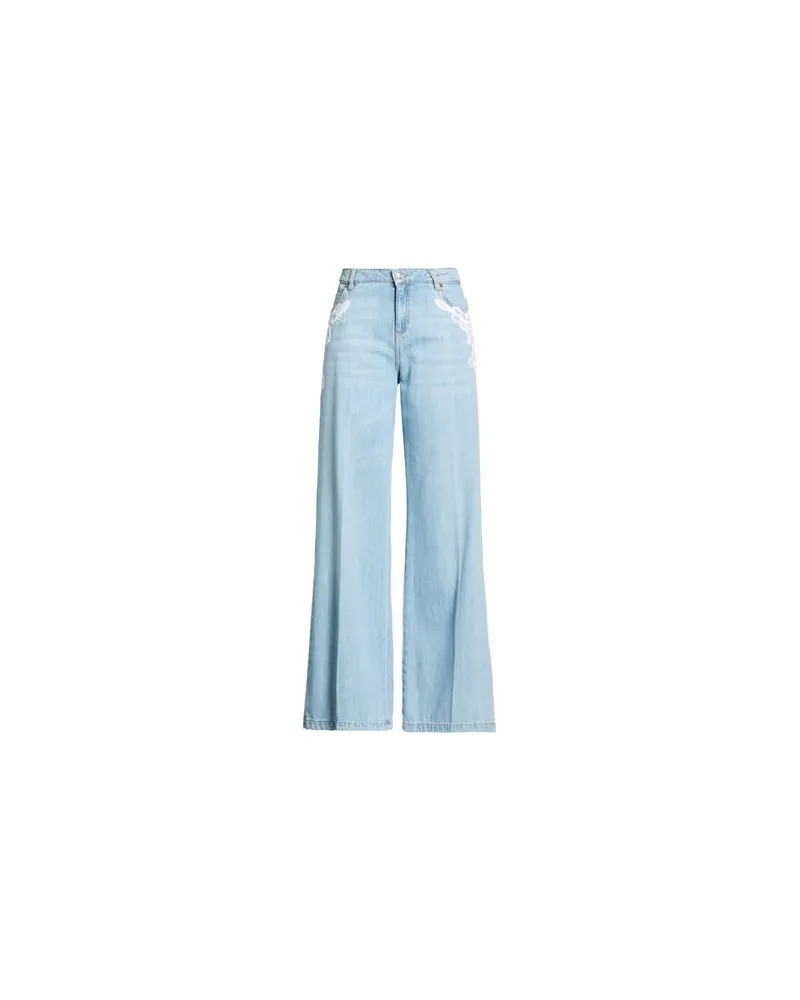 Ermanno Scervino HOSEN & RÖCKE - Jeanshosenauf YOOX.COM Blau