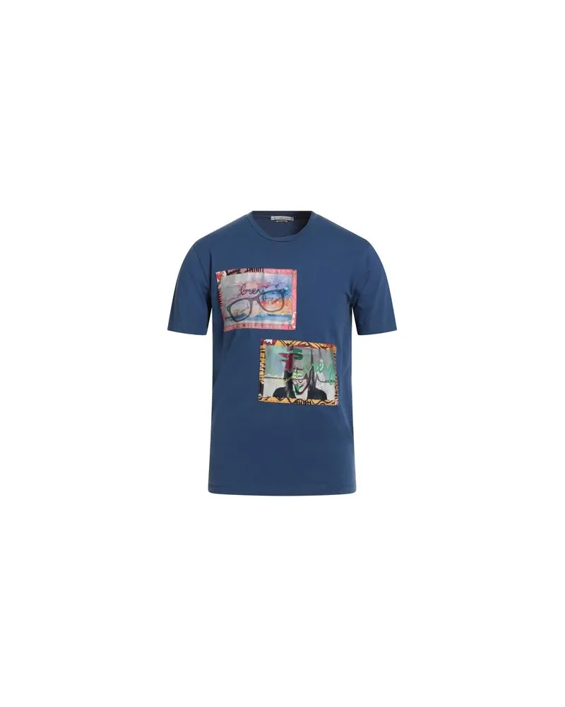 Daniele Alessandrini TOPS - T-shirtsauf YOOX.COM Blau