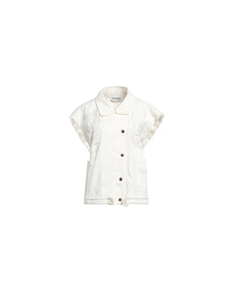 Brand Unique JACKEN & MÄNTEL - Jeansjacken/Mäntelauf YOOX.COM Weiß
