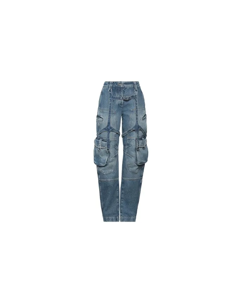 OFF-WHITE HOSEN & RÖCKE - Jeanshosenauf YOOX.COM Blau