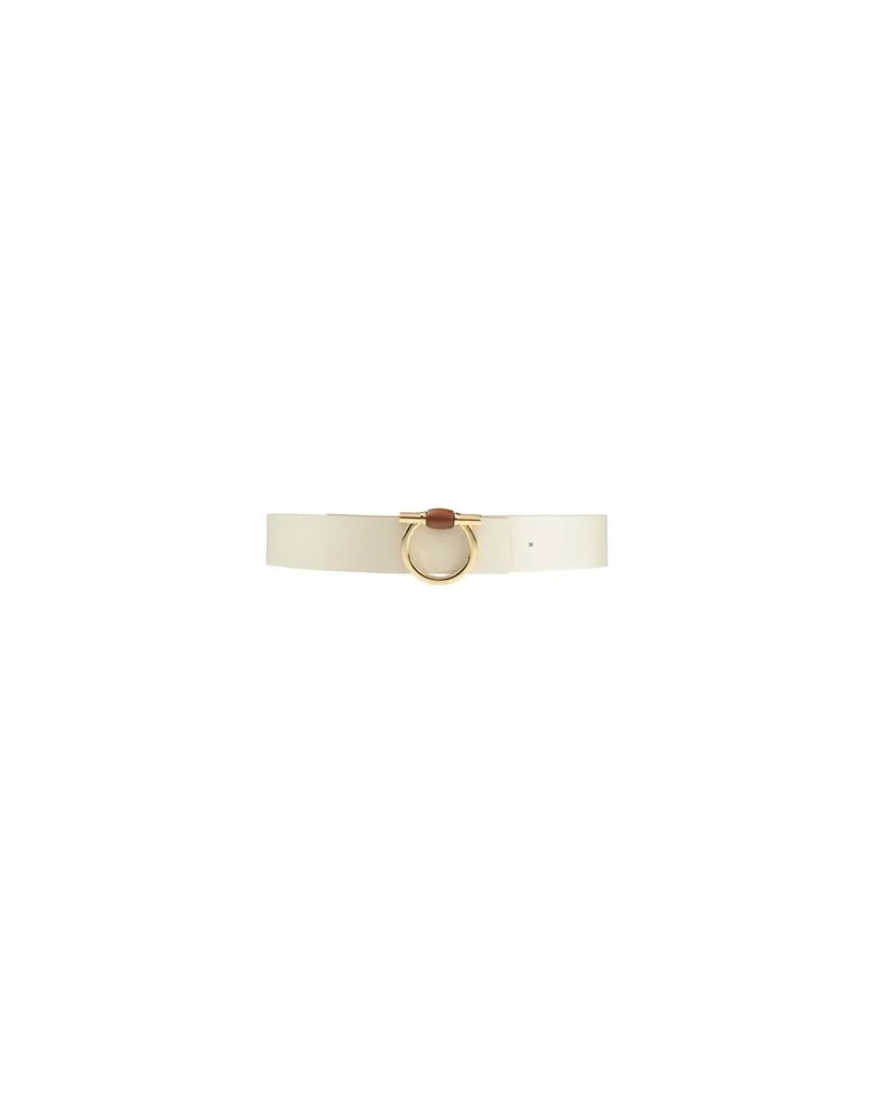 Ferragamo Kleinlederwaren - Gürtelauf YOOX.COM Cremeweiß
