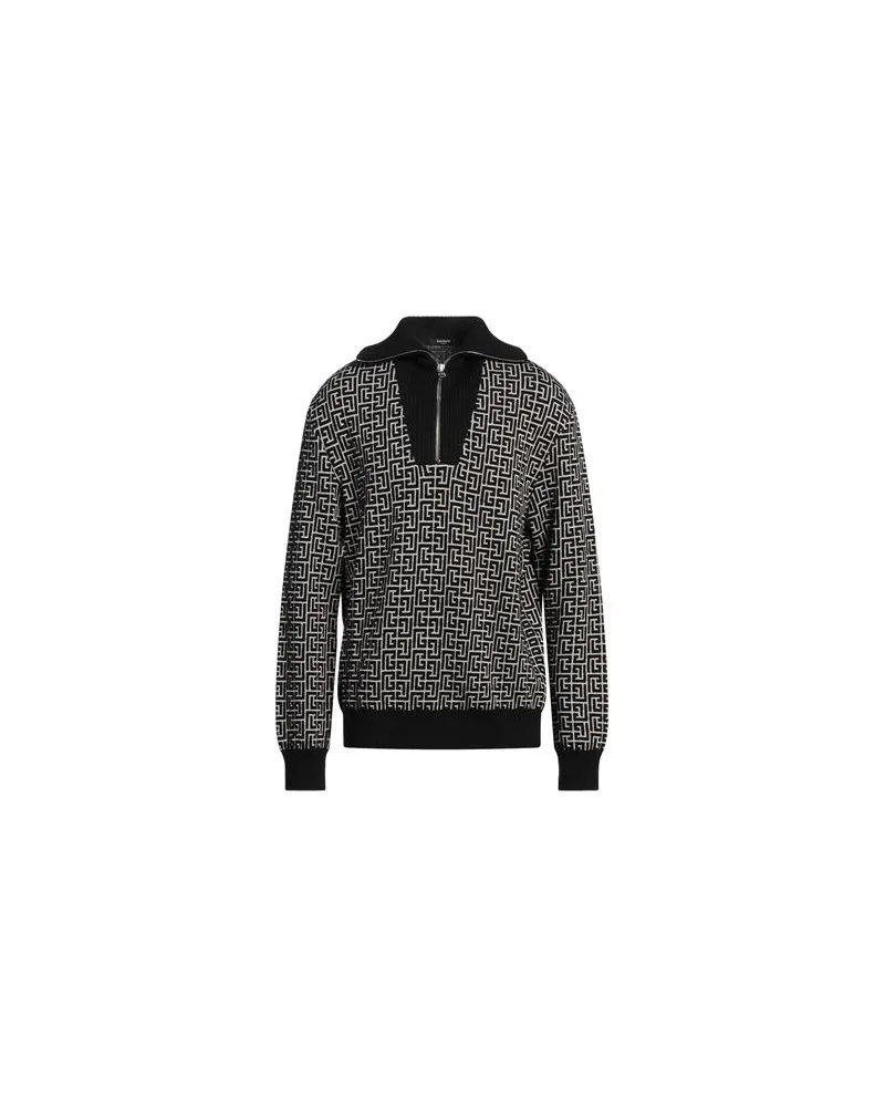 Balmain STRICKWAREN - Rollkragenpulloverauf YOOX.COM Schwarz