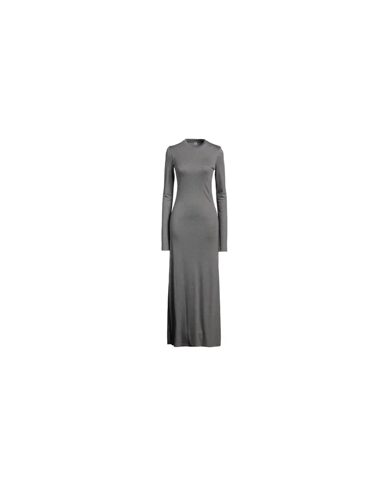 Totême KLEIDER - Maxi-Kleiderauf YOOX.COM Grau