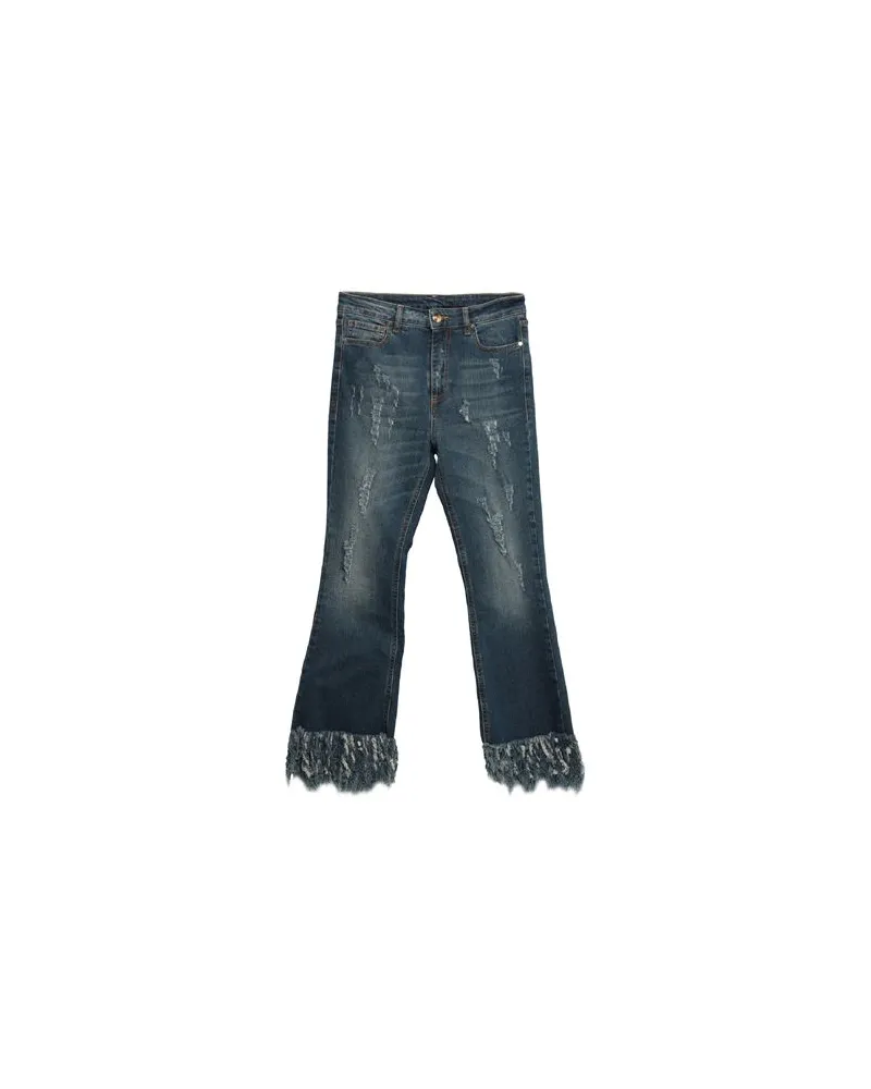 Jijil HOSEN & RÖCKE - Jeanshosenauf YOOX.COM Blau