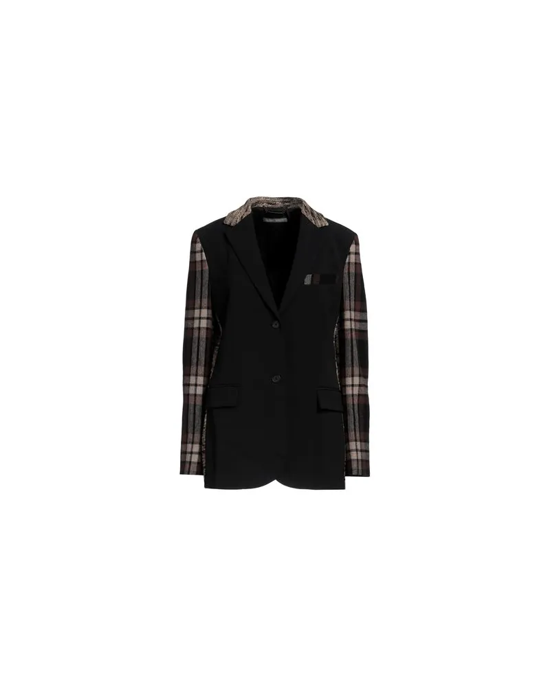 Alberta Ferretti ANZÜGE und CO-ORDS - Blazersauf YOOX.COM Schwarz