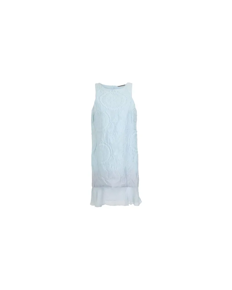 Ermanno Scervino KLEIDER - Mini-Kleiderauf YOOX.COM Himmelblau
