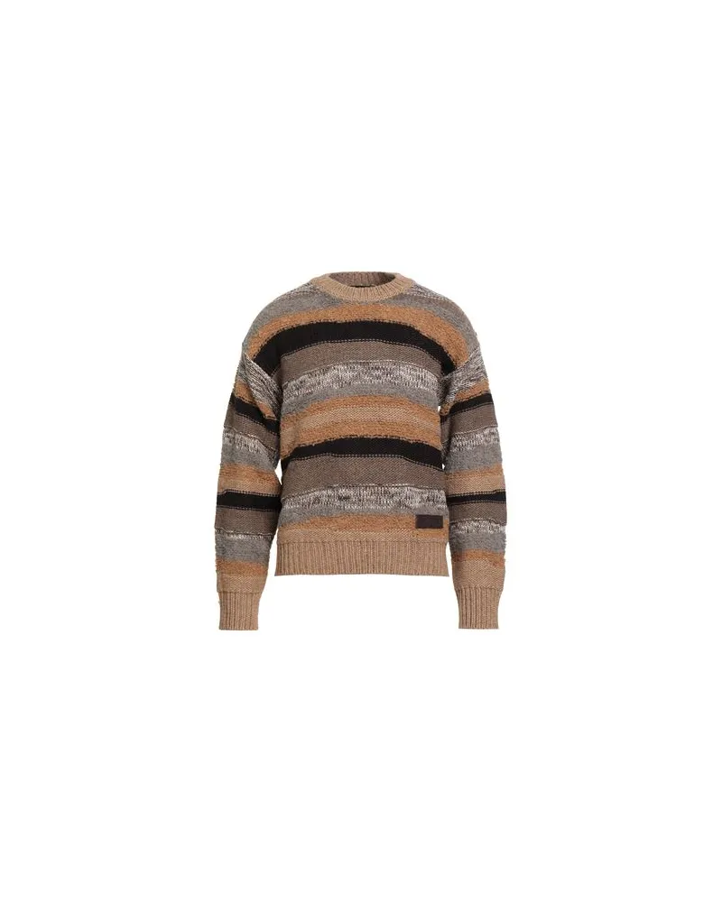 Dsquared2 STRICKWAREN - Pulloverauf YOOX.COM Braun