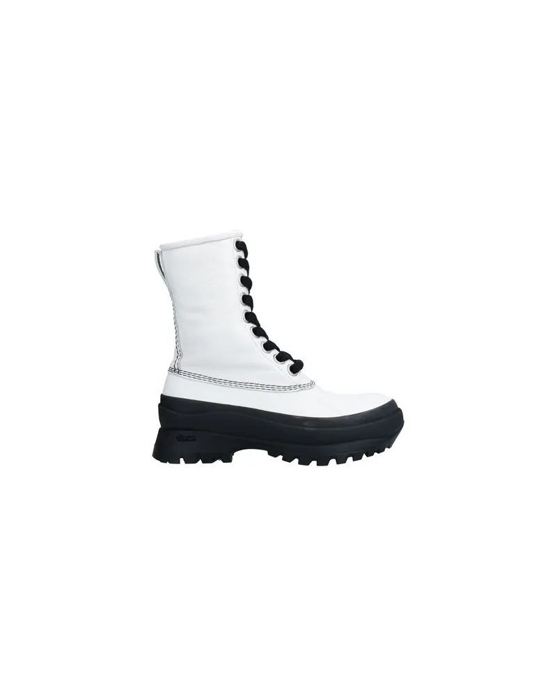 Jil Sander SCHUHE - Stiefelettenauf YOOX.COM Weiß