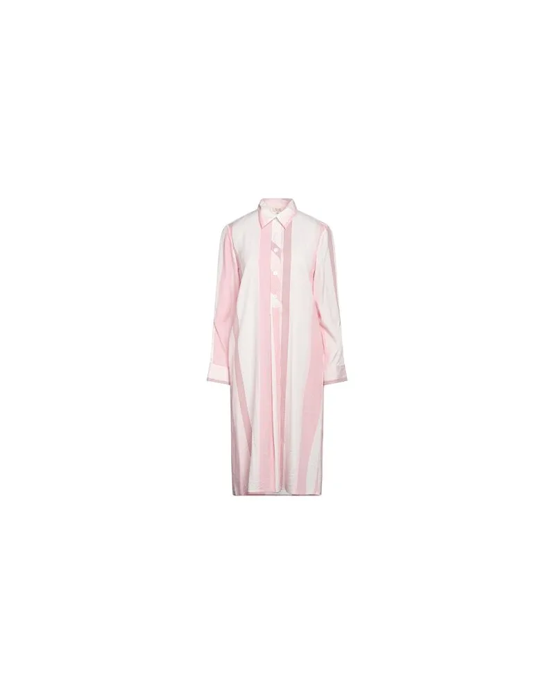 Her Shirt Her Dress KLEIDER - Midi-Kleiderauf YOOX.COM Fuchsia