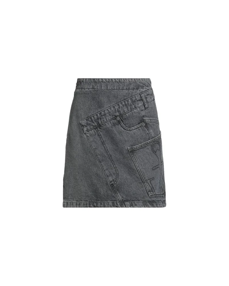 J.W.Anderson HOSEN & RÖCKE - Jeansröckeauf YOOX.COM Schwarz