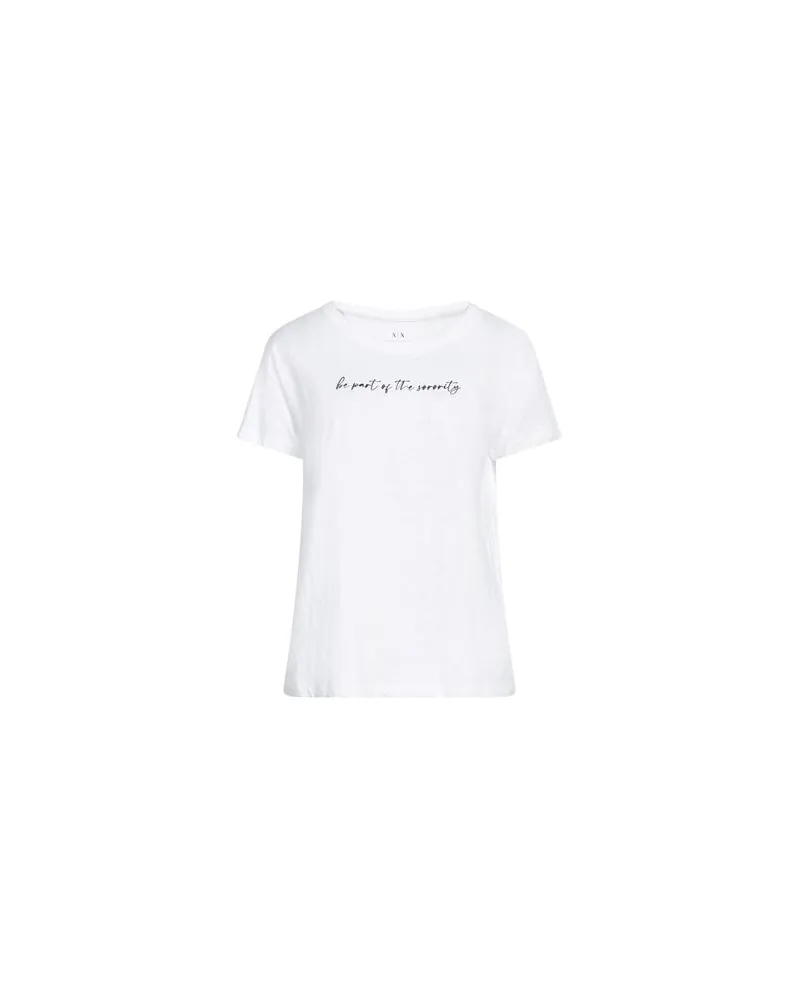 Armani Exchange TOPS - T-shirtsauf YOOX.COM Weiß