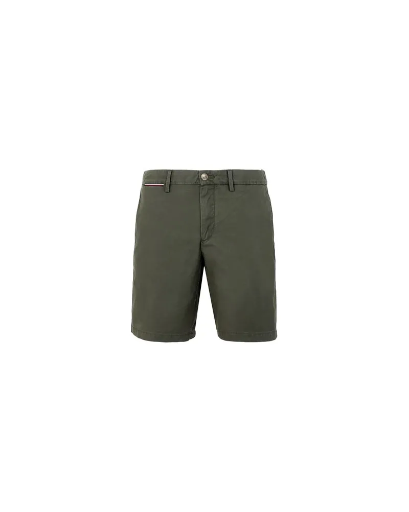 Tommy Hilfiger BROOKLYN SHORT LIGHT  - HOSEN & RÖCKE - Shorts & Bermudashortsauf YOOX.COM Militärgrün