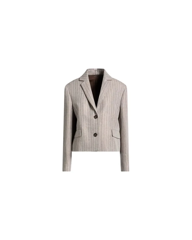 Brunello Cucinelli ANZÜGE und CO-ORDS - Blazersauf YOOX.COM Maulwurfsgrau