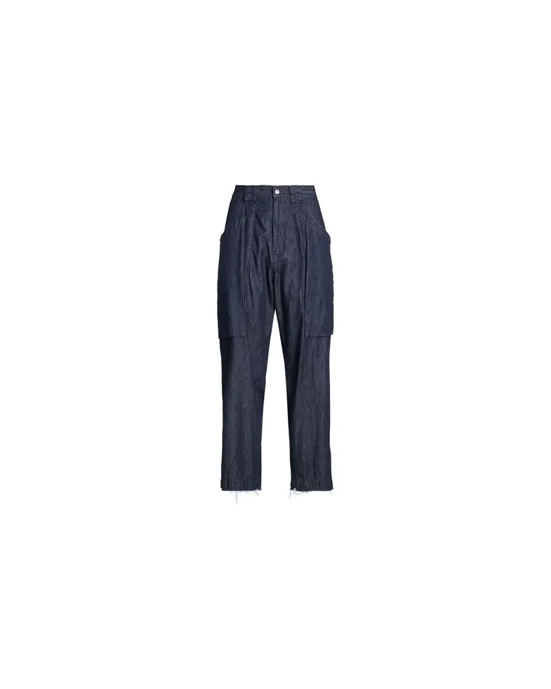 Yohji Yamamoto HOSEN & RÖCKE - Jeanshosenauf YOOX.COM Blau