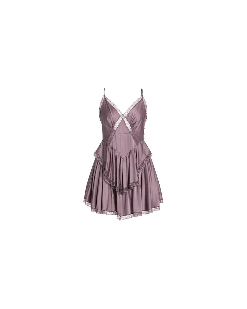 Elisabetta Franchi KLEIDER - Mini-Kleiderauf YOOX.COM Violett