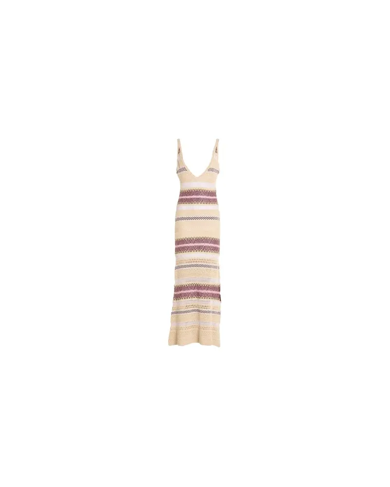 AKEP KLEIDER - Maxi-Kleiderauf YOOX.COM Beige