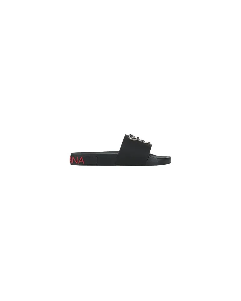 Dolce & Gabbana SCHUHE - Sandalenauf YOOX.COM Schwarz