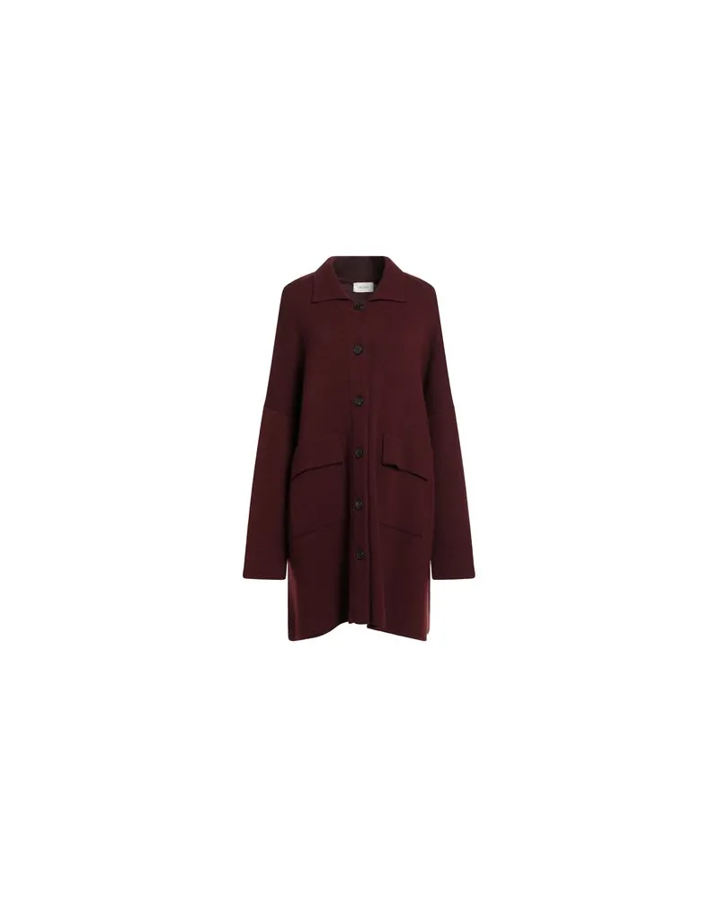VICOLO STRICKWAREN - Strickjackenauf YOOX.COM Bordeaux