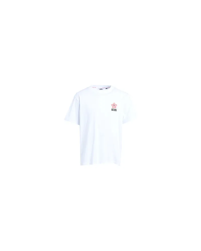 GCDS TOPS - T-shirtsauf YOOX.COM Weiß