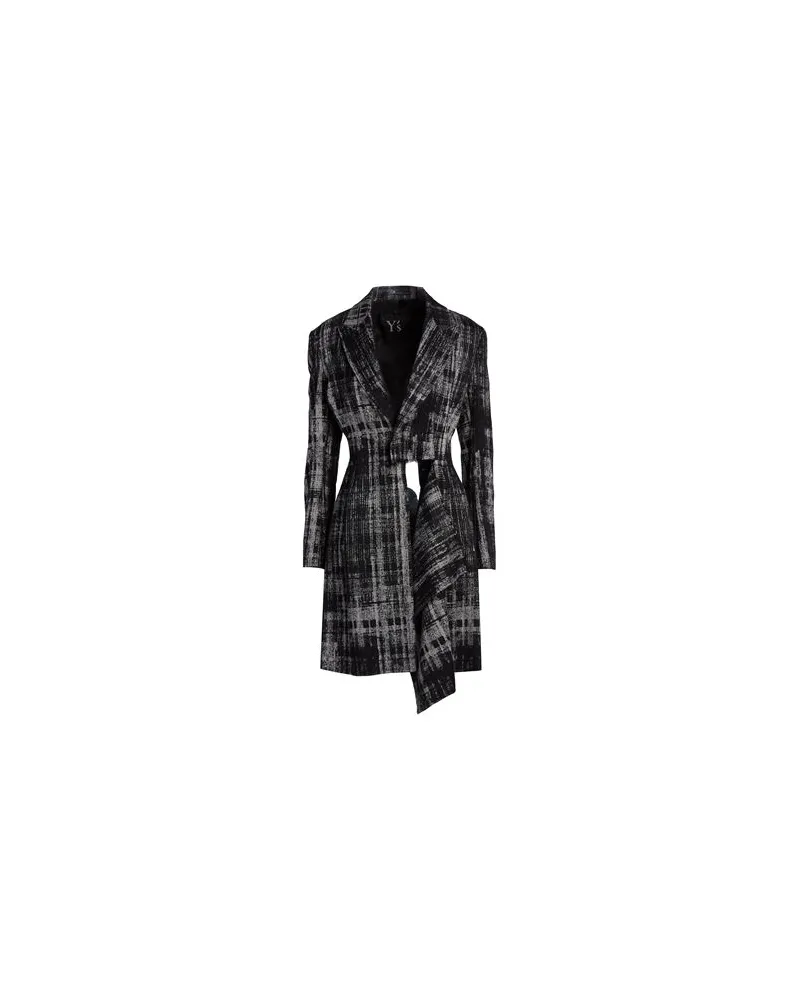 Y'S YOHJI YAMAMOTO JACKEN & MÄNTEL - Mäntelauf YOOX.COM Schwarz