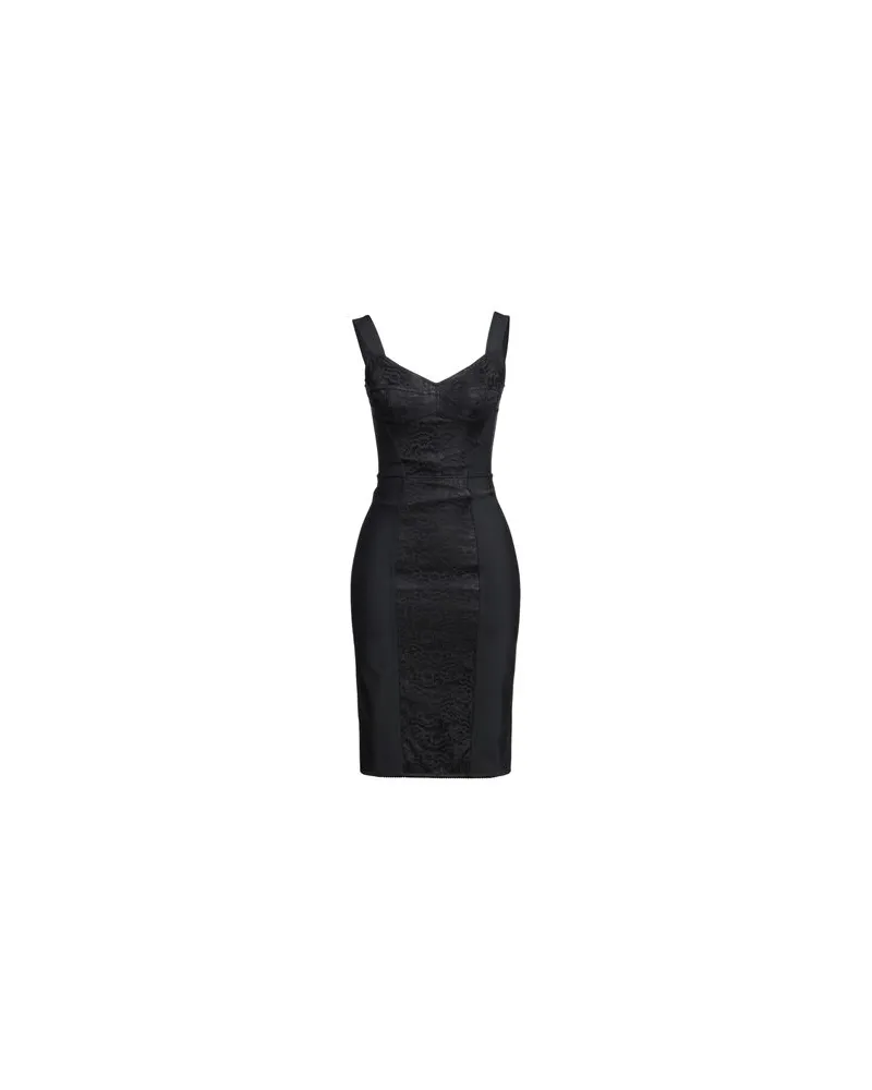 Dolce & Gabbana KLEIDER - Midi-Kleiderauf YOOX.COM Schwarz