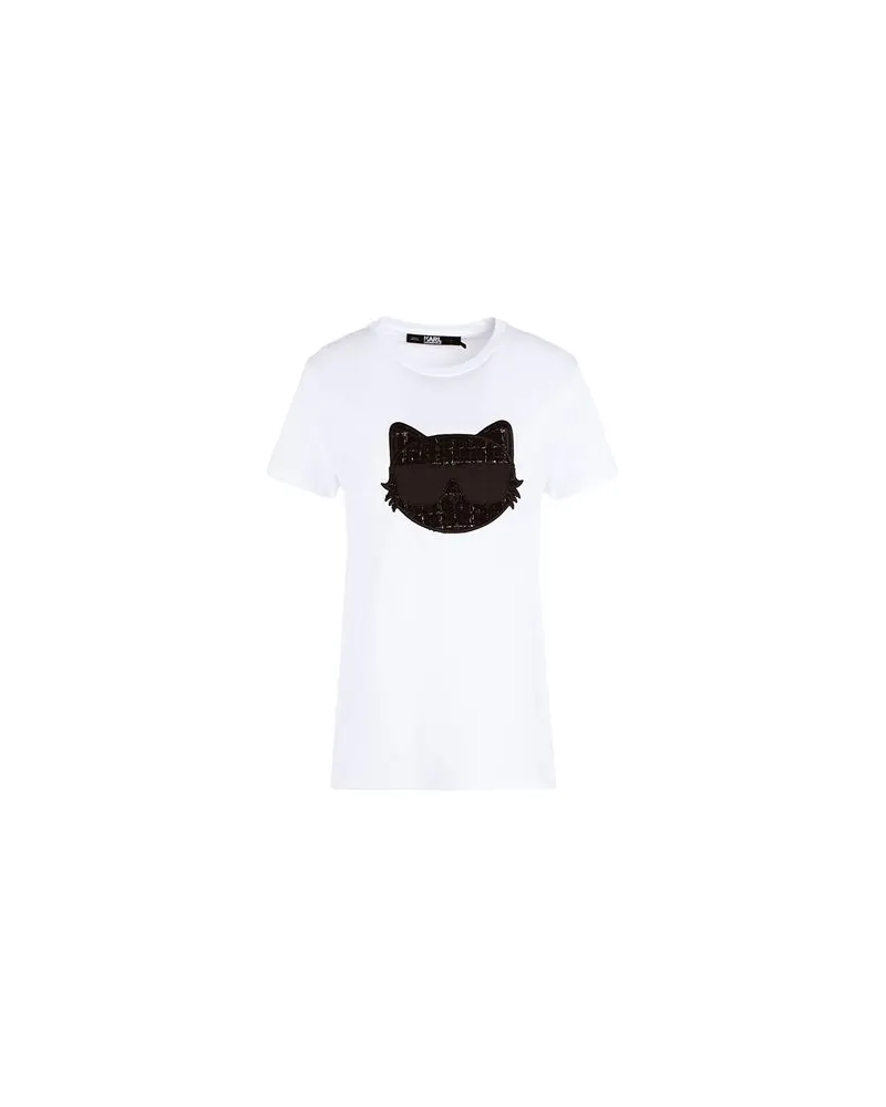 Karl Lagerfeld TOPS - T-shirtsauf YOOX.COM Weiß