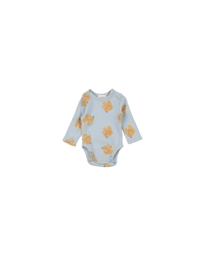 BOBO CHOSES NEUGEBORENE - Strampelanzügeauf YOOX.COM Taubenblau