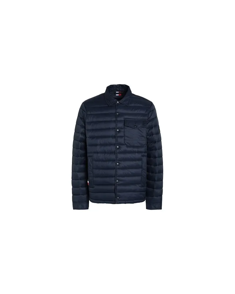 Tommy Hilfiger JACKEN & MÄNTEL - Pufferjacken & Daunenjackenauf YOOX.COM Nachtblau