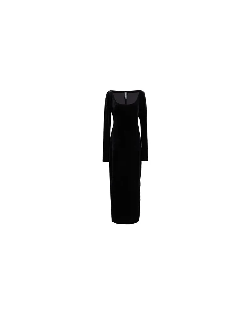 Norma Kamali KLEIDER - Maxi-Kleiderauf YOOX.COM Schwarz